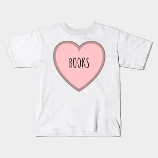 I love books Kids T-Shirt